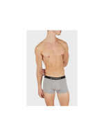 Pánské boxerky 111625 4R722 18111 šedé/bíle/potisk - Emporio Armani