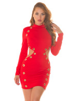 Sexy KouCla dress w XXL eyelets & WOW back