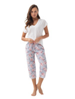 Pyžamo Luna 337 cr/r M-2XL W25 dámské