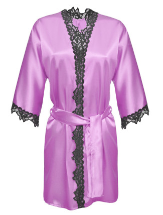 DKaren Housecoat Viola Heather