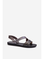 Dámské sandály Ipanema Vibe Sandal Fem Black and Silver