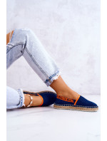 Dámské espadrilky Slip-on Big Star - tmavě modré