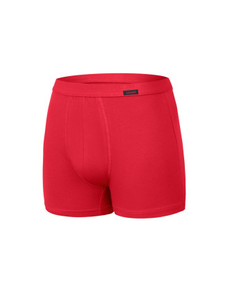 Pánské boxerky 092 Authentic plus red - CORNETTE