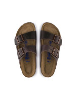 Dámské žabky Birkenstock Arizona Soft Footbed Oiled Leather Habana narrow (0452763)