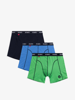 Pánské boxerky ATLANTIC 3Pack - vícebarevné