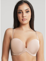 Vyztužená podprsenka Cleo Faith Moulded Strapless latte 10660