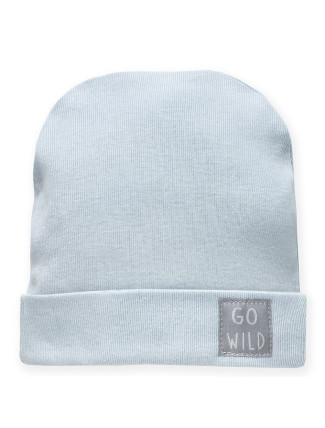 Čepice Pinokio Wild Animals Bonnet Blue