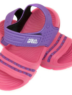 AQUA SPEED Bazénové pantofle Noli Pink/Purple