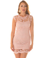 Sexy KouCla lace sheath mini dress