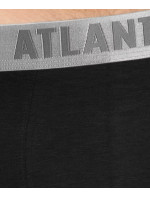 Pánské boxerky z bavlny Pima ATLANTIC - černé