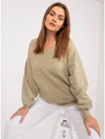 FA BL 9369 mikina.73 khaki