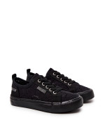 Openwork Sneakers Big Star JJ374011 Black