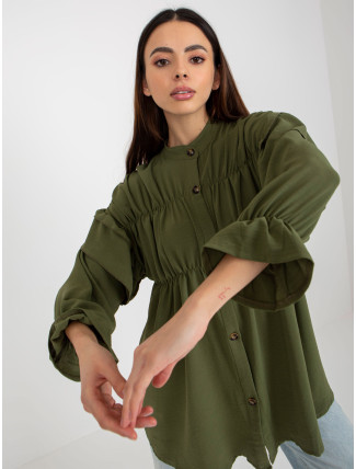 Dámská košile TW KS BI 2021745.13X khaki - FPrice