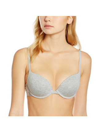 Podprsenka push-up 1387905870 šedá T|O Tommy Hilfiger