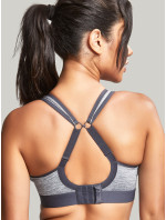 Sportovní podprsenka 7341B  Non Wired Bra charcoal marl šedá - Panache