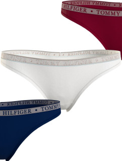 Dámská tanga 3P UW0UW04890 0U4 - Tommy Hilfiger