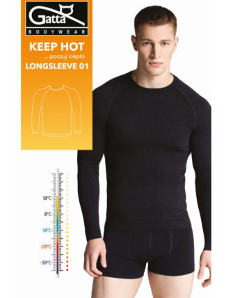 Pánský nátělník LONGSLEEVE MEN 01 KEEP HOT