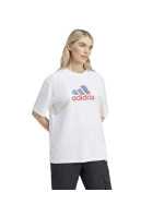 Dámské tričko adidas Flower Pack Badge of Sport bílá IT1421