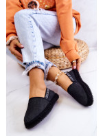 Dámské espadrilky Slip-on Big Star - černé