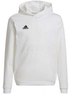 Dětská mikina Entrada 22 Hoody Jr HG6303 bílá - Adidas