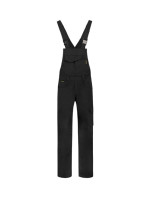 Dungaree Overall Industrial pracovní kalhoty s laclem unisex černá