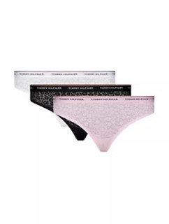 Spodní díl dámského spodního prádla 3 PACK BIKINI LACE UW0UW048970SK - Tommy Hilfiger