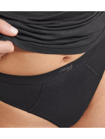 Dámská tanga EVER Ease String - BLACK - černá 0004 - SLOGGI