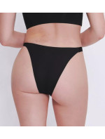 Dámská tanga GO Casual Tiny tanga 2P - BLACK - černé 0004 - SLOGGI