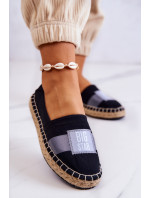 Dámské elegantní espadrilky Big Star - černé