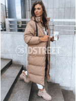 Dámská zimní bunda COZYSEASON, tmavě béžová, Dstreet TY3759