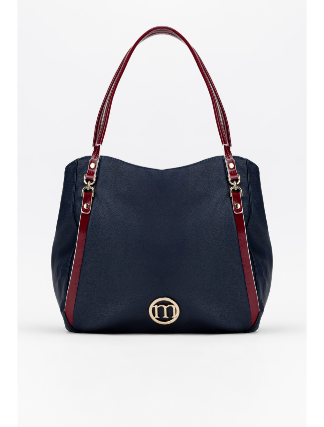 Dámská pytlová taška Multi Navy Blue - Monnari