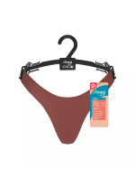 Dámská tanga ZERO Feel 2.0 Tiny tanga - UNKNOWN - tm. hnědé 7505 - SLOGGI