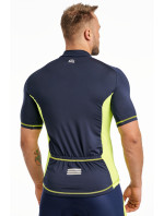 Tričko Rough Radical Race Sx Navy Blue/Lime