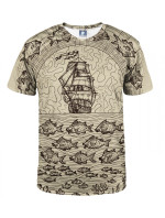 Aloha From Deer Sail Away T-Shirt TSH AFD682 Beige