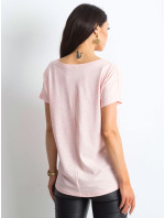 Tričko RV TS 4832.02P světle růžová