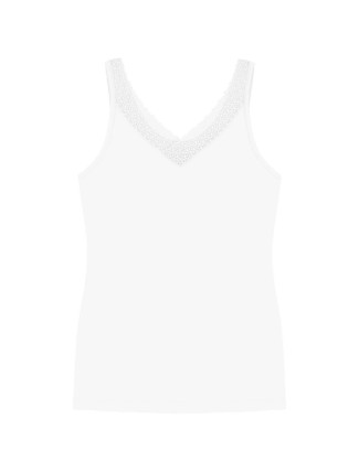 Dámské tílko Feel of Modal Tank Top - WHITE - bílé 0003 - TRIUMPH