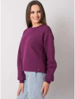 Mikina RV BL 7446.99 tmavě fialová