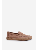 Pánské Eco Suede Espadrilky Big Star Béžová