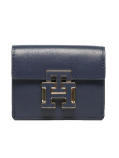 Kožená peněženka Tommy Hilfiger Push Lock AW0AW14344