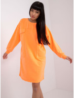 Šaty EM SK 717.33X fluo oranžová