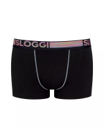 Pánské boxerky GO ABC Natural B Hipster 2P - BLACK - černé 0004 - SLOGGI