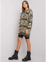 Khaki camo tunika s nápisem Emira