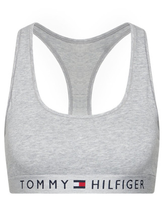 Podprsenka UW0UW02037 004 šedá - Tommy Hilfiger