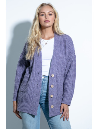 Fobya Cardigan F1695 Violet