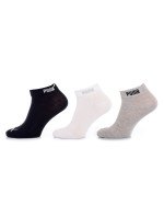 Puma 3Pack ponožky 887498 White/Black/Grey