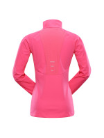 Dámská softshellová bunda s membránou ALPINE PRO MULTA neon knockout pink