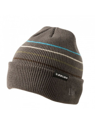 Zimní čepice Bauer NE Striped Toque Jr 1062330