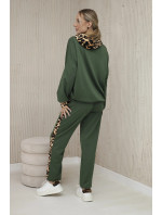 Set Paris Sweatshirt + Hose khaki