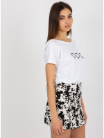 Tričko RV TS 5650.07P bílá a černá