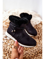 Children's Snow Boots With Fur Big Star BB374056BS Black